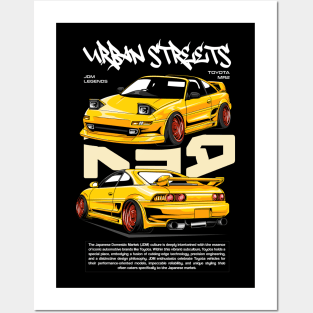 Toyota MR2 Urban Street Posters and Art